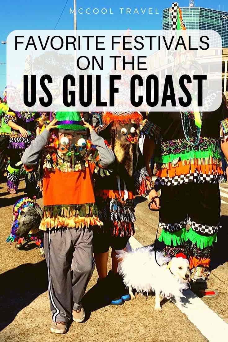 A guide to the most fun, favorite US Gulf Coast events and festivals in Florida, Alabama, Louisiana, Mississippi, and Texas for a great time all year long.