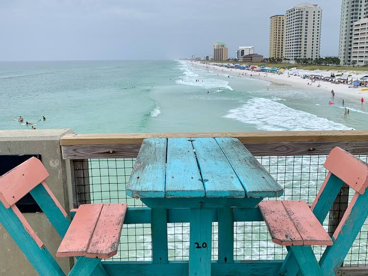 Navarre Beach pier is one of our favorite US Gulf Coast photo locations