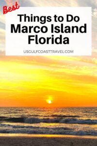 Fun things to do in Marco Island include strolling the best US Gulf Coast beaches for sea shells, savoring sensational sunsets, enjoying scrumptious seafood. #travel #Florida #MarcoIsland